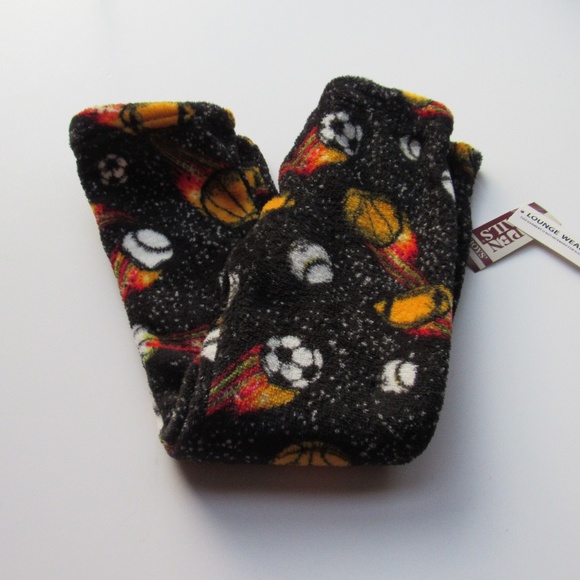 Open Trails Boys Sports Fleece PJ Pants XS 4/5 - Picture 3 of 3